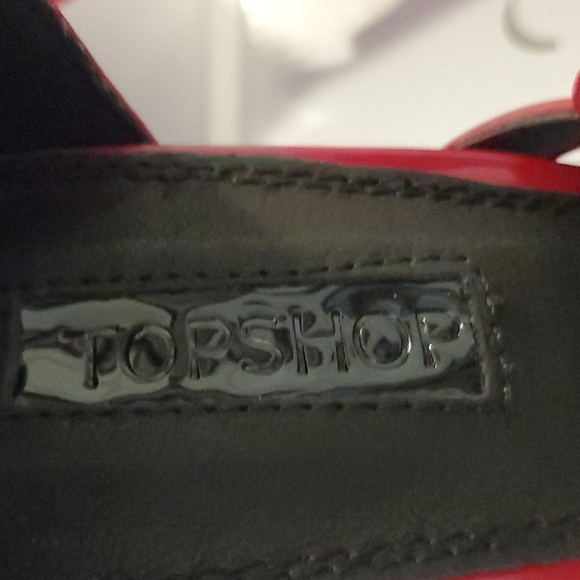 Brand new in box Topshop Red dress shoes - Picture 5 of 8